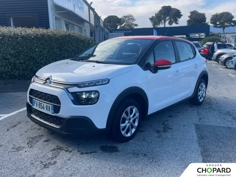 Citroën-C3-C3 PureTech 83 S&S BVM5 Citroën-C3-d'occasion chez Citroën Antibes