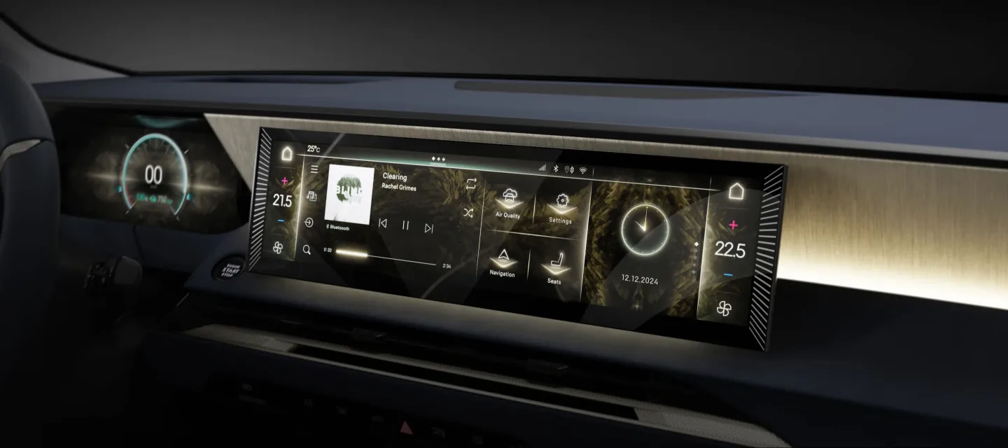 DS 7 : Ecran de bord