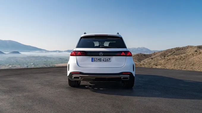 Mercedes GLE SUV : Face arrière