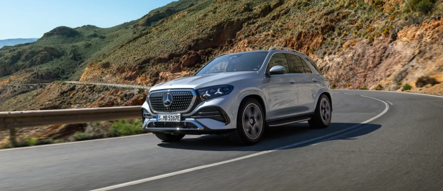 Mercedes GLE SUV : virage
