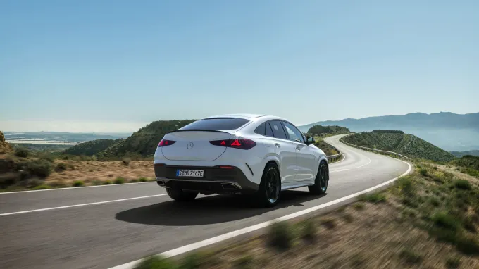 Mercedes GLE Coupe : sur route