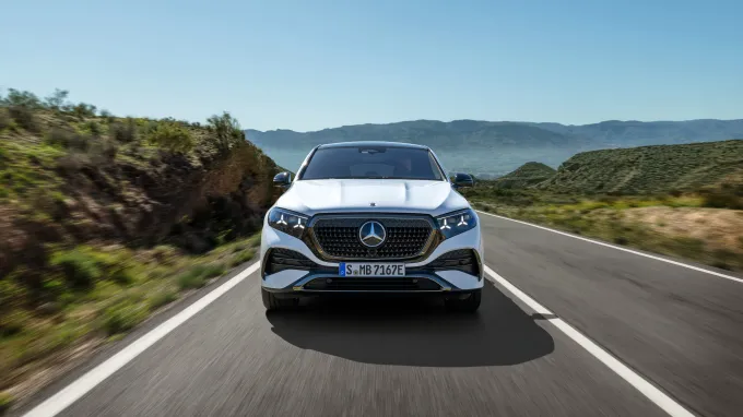 Mercedes GLE Coupe : Face avant