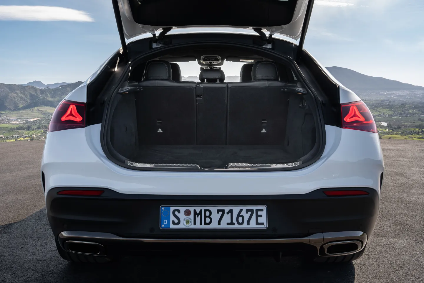 Mercedes GLE Coupe : Coffre