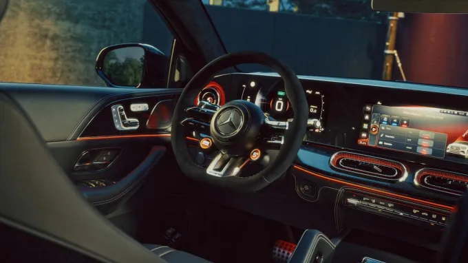 Mercedes AMG GLE Coupe : intérieur AMG