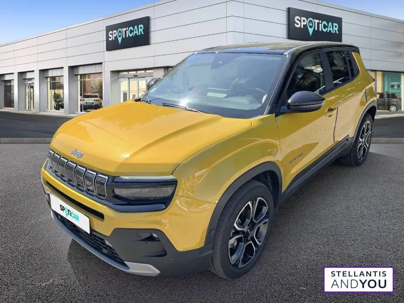 Jeep-AVENGER ELECTRIQUE-d'occasion chez Peugeot Cannes