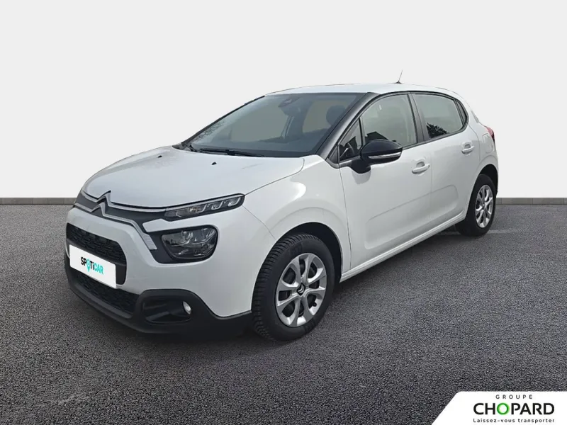 Citroën-C3-C3 PureTech 83 S&S BVM5 Citroën-C3-d'occasion chez Peugeot Besançon
